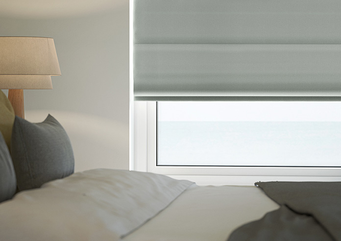 Esme, Formal Grey - Roman Blind - Image 5